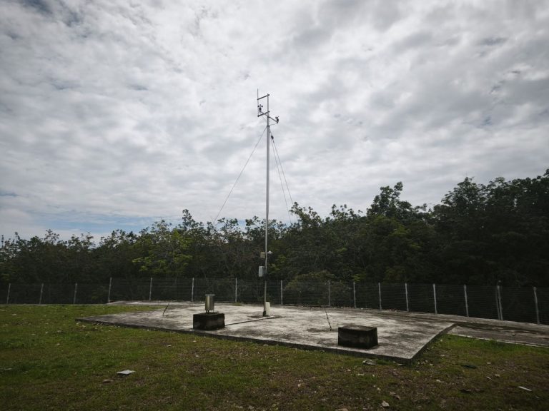 Weather station at the SGS facility